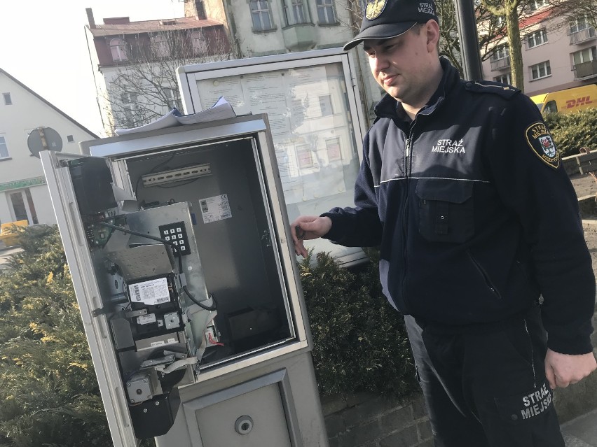 Strefa Płatnego Parkowania w Międzychodzie - jedną z ulic...