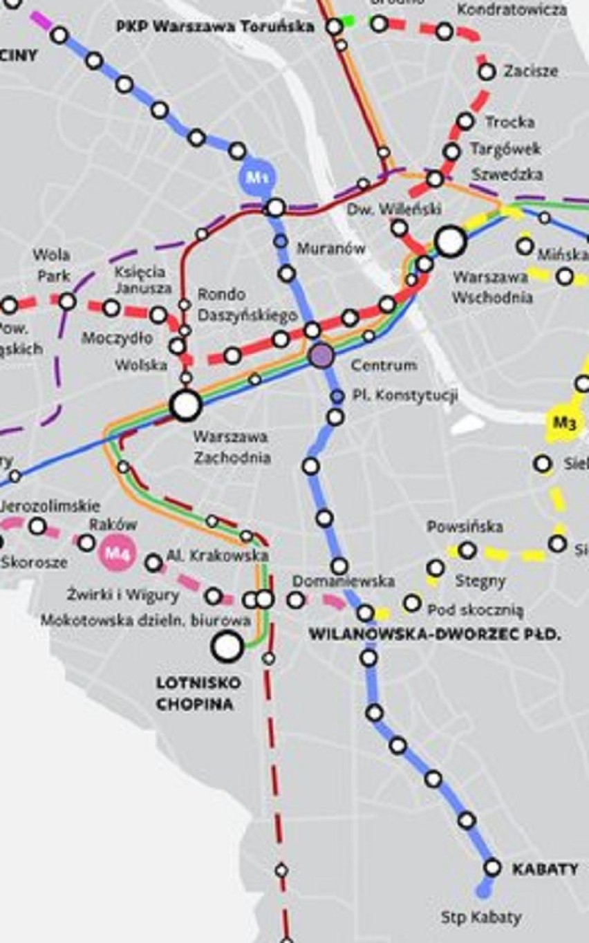 Metro w Warszawie. Wkrótce powstaną trzy nowe linie. Oto dokładne plany. Gdzie dojadą?