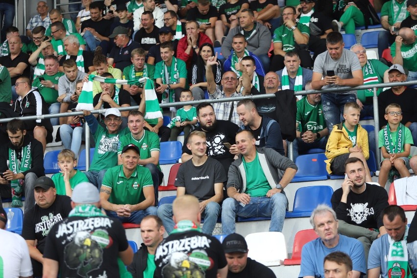 Tak kibicowaliście drużynie Radomiaka Radom w meczu PKO Ekstraklasy z Górnikiem Zabrze. Zobaczcie zdjęcia