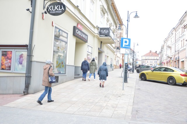 Centrum Tarnowa w wielkanocne popołudnie, 4.04.2021