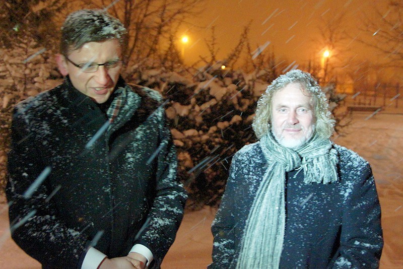 W Kaliszu odbyła się śnieżna bitwa. ZDJĘCIA