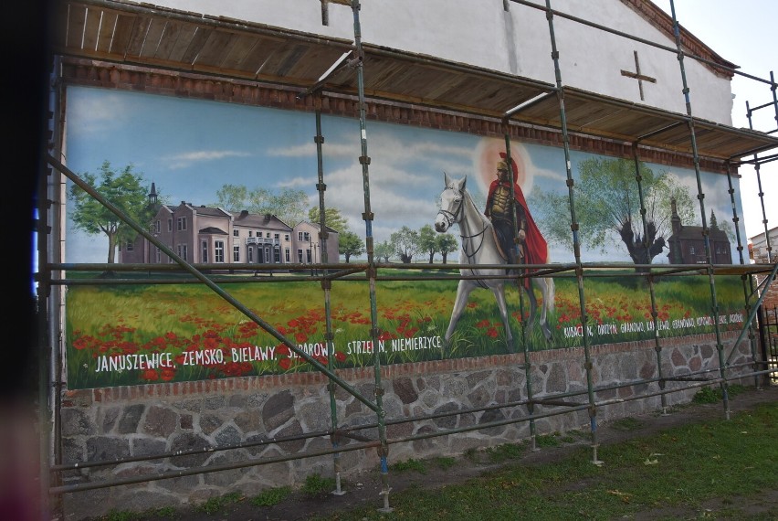 Granowo: Niezwykłe murale ozdobiły Granowo. Ich symboliczne odsłonięcie już za kilka dni