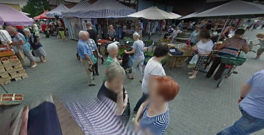 Przyłapani na ławce w Żorach. Kogo uchwyciła kamera Google Street View?