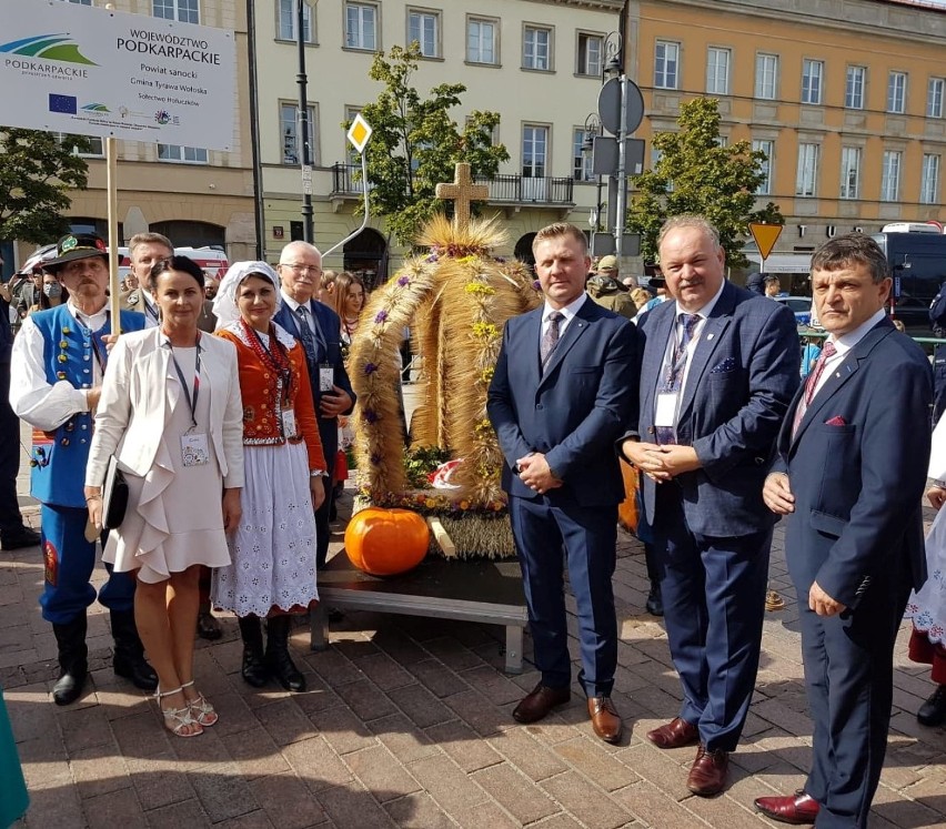 Gmina Tyrawa Wołoska zdobyła wyróżnienie na dożynkach prezydenckich w Warszawie [ZDJĘCIA]