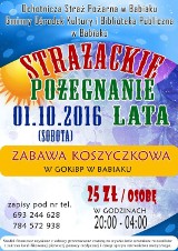 Strażackie pożegnanie lata w Babiaku