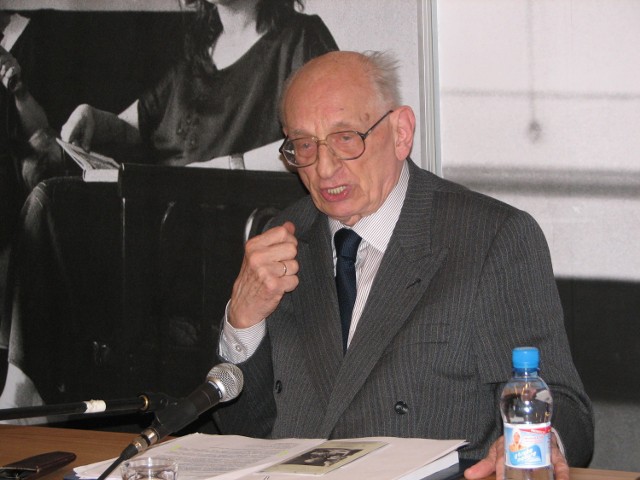 W dyskusji o Zofii Kossak, wziął udział m.in. prof. Władysław Bartoszewski.