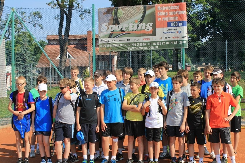 Głogów: Tenisowy turniej dla dzieci (FOTO)