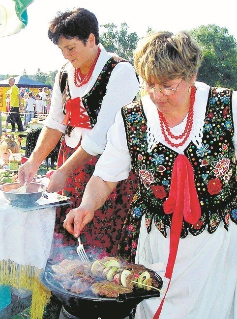 Gospodynie z Rytra pokazały, że grillować można na ludowo