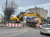 Ulica Juliusza zamknięta dla ruchu ZDJĘCIA, MAPY OBJAZDÓW