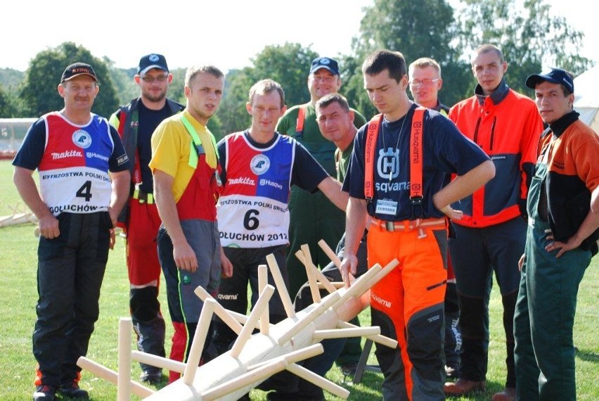 W Gołuchowie odbyły się mistrzostwa Polski drwali. ZDJĘCIA