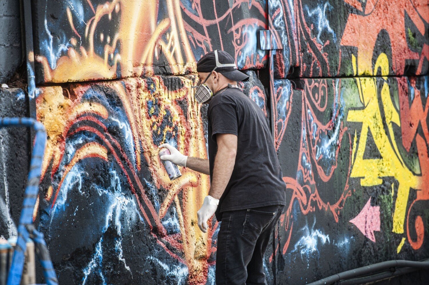 Graffiti Jam 2022. Artyści sztuki ulicznej spotkali się w Darłowie  [ZDJĘCIA] | Darłowo Nasze Miasto