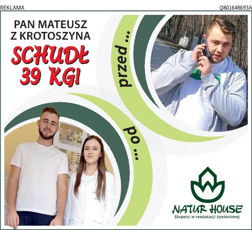 Niesamowita przemiana Pana Mateusza z Krotoszyna - 39 kg