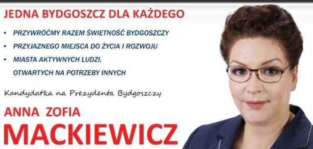 Anna Mackiewicz, jeśli zostanie prezydentem obiecuje, że ...