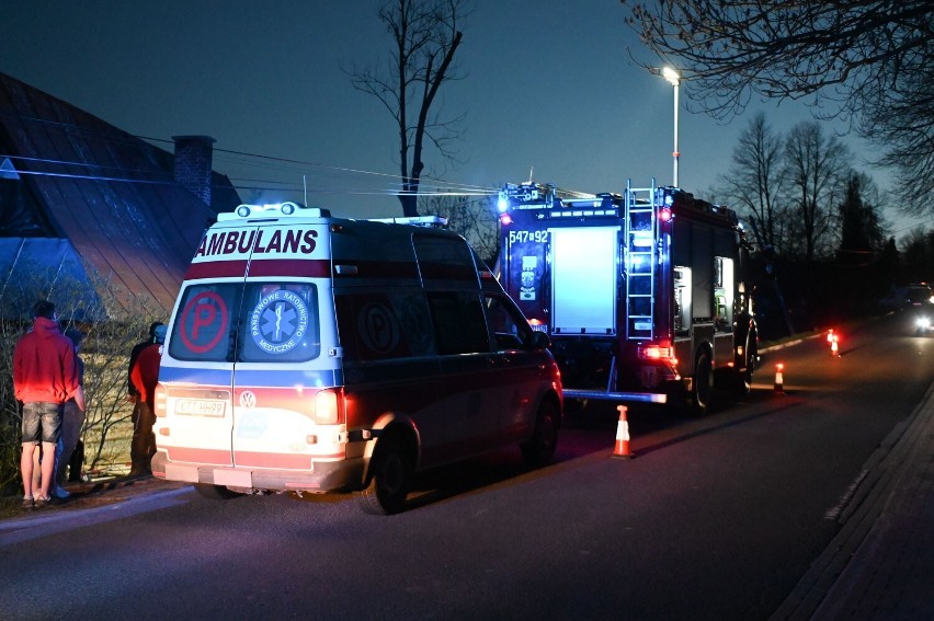 Tragiczny wypadek w Suchem. 33-letni motocyklista nie żyje. Policja wyjaśnia okoliczności wypadku