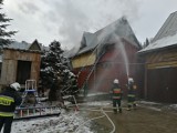 Podhale: Pożar stolarni w Ratułowie. Trwa akcja gaśnicza