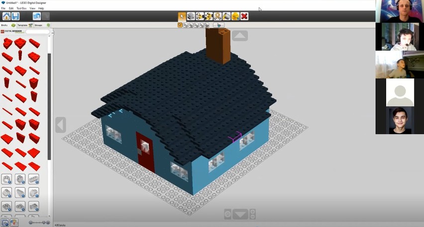 Roboty, domy, wynalazki. Dzieci z Podlasia zdalnie projektują z LEGO w 3D! [zdjęcia]