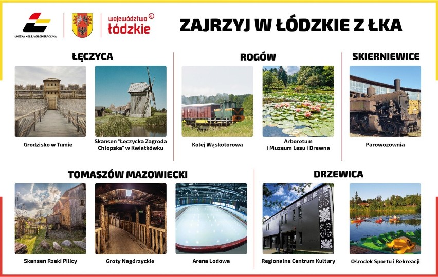 ŁKA nie tylko na majówkę. Taniej zwiedzisz atrakcje w regionie. Zobacz ofertę