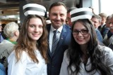 Andrzej Duda w Katowicach. 1 maja odwiedził siedzibę Solidarności [ZDJĘCIA, WIDEO]