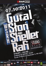 Rapkon: Gural, Słoń i Sheller, Rafi w Klubie Studio