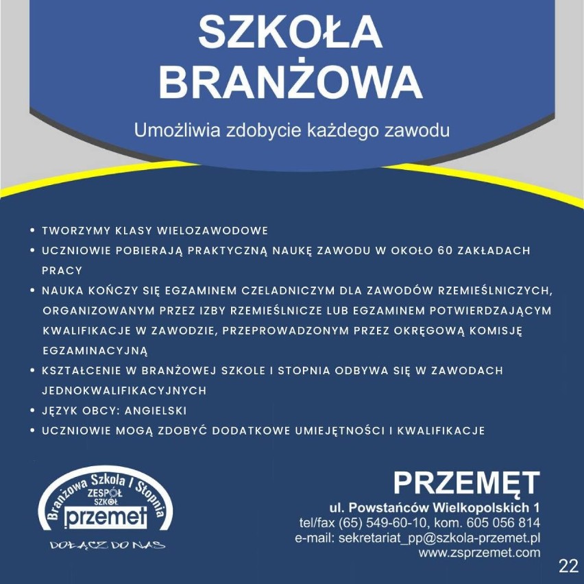 Rekrutacja 2023/2024. Szkoły ponadpodstawowe z powiatu wolsztyńskiego czekają na Ciebie!