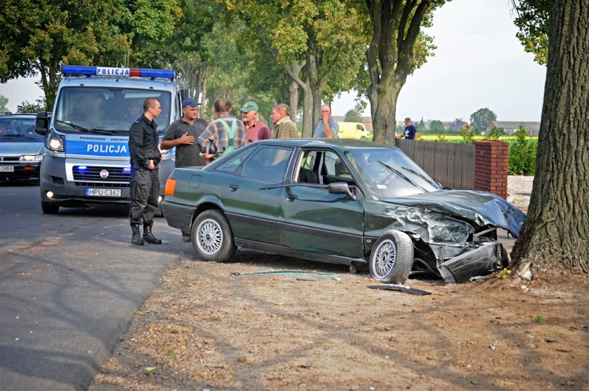 Dalewo: wypadek. Ranni trafili do szpitala w Śremie