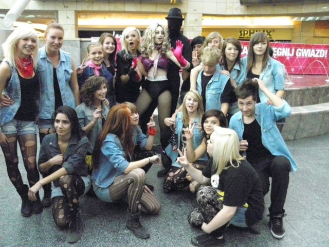 Madonna flash mob