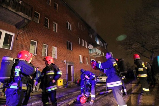 Pożar przy ul. Hallera. Ewakuowano 40 osób