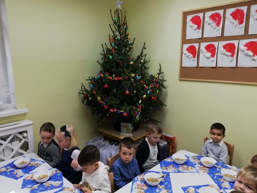 Gmina Zbąszyń: Wigilia w przedszkolu w Przyprostyni - grupa 3-latki - 22 grudnia 2020 [Zdjęcia]