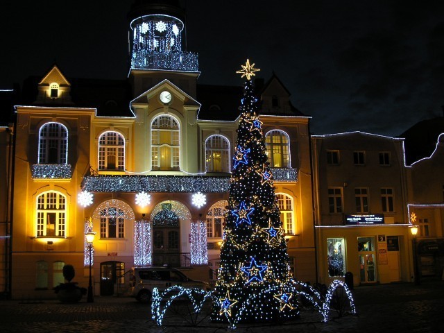 Iluminacje świąteczne w Wejherowie