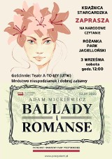 "Ballady i romanse" Adama Mickiewicza wybrzmią na stargardzkiej różance