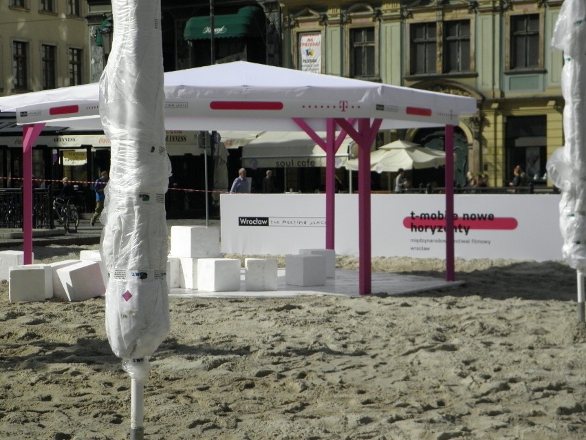 Plaża Nowe Horyzonty 2012 na placu Solnym