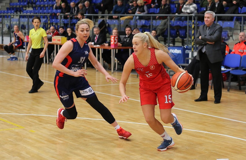 Koszykarki Cosinus Widzewa nie dały rady drużynie Basketu...