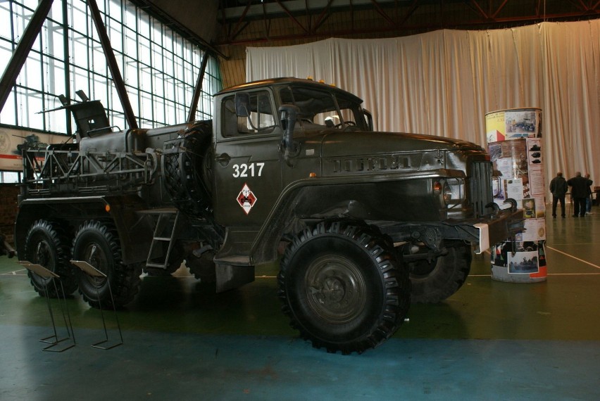 Eksponat samochód Wojskowy Grupy Zabrzańskiej.