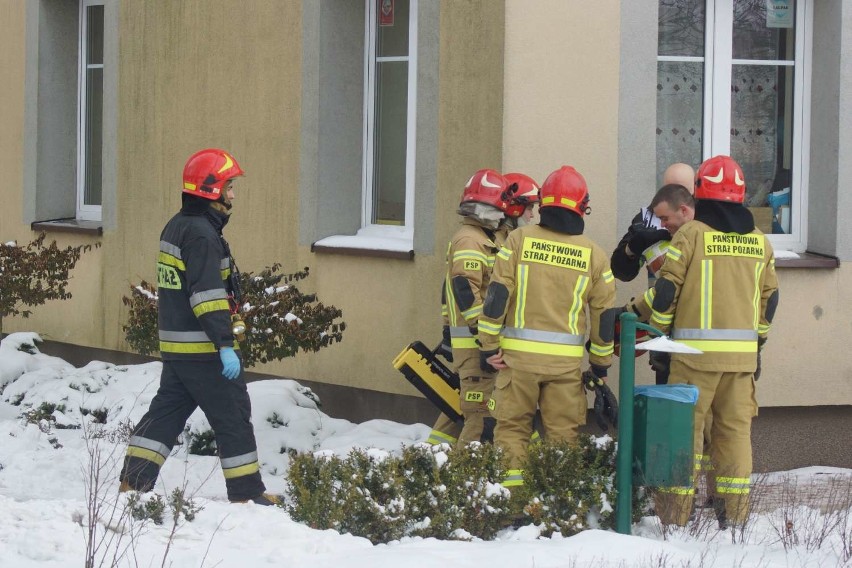Pożar w szkole podstawowej w Sulisławicach