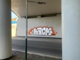 Kraków. 17-latek chciał "urozmaicić" ekrany energochłonne Trasy Wolbromskiej kolorowym graffiti. Narobił szkód na 8 tys. zł.