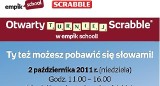 Już w niedzielę Otwarte Turnieje Scrabble w empik school