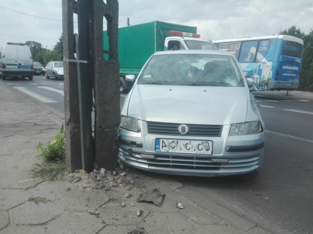 Potrącenie pieszej na pasach na ulicy Częstochowskiej w Kaliszu