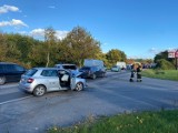 Kolizja siedmiu aut na DK 80 między Bydgoszczą a Toruniem. Były utrudnienia [zdjęcia]