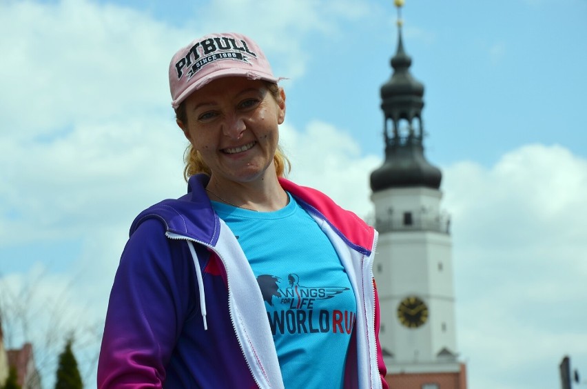 Nie da się szybko złapać Małyszowi. Głogowianka startuje w biegu Wings For Life World Run 2022 w Poznaniu