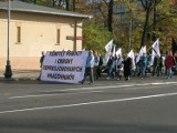 Łódź: Protest skrzywdzonych pracowników