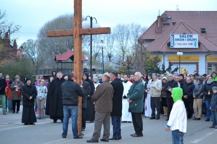 Nowy Dwór Gdański. Droga krzyżowa ulicami miasta