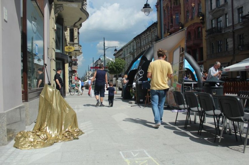 20 maja Miś Uszatek powrócił na Piotrkowską.