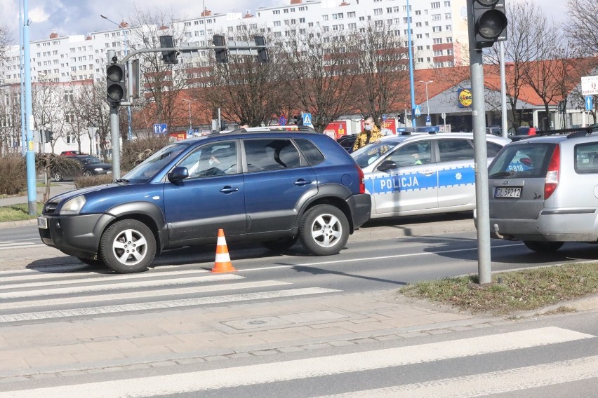 Wypadek na ulicy II Armii Wojska Polskiego w Legnicy