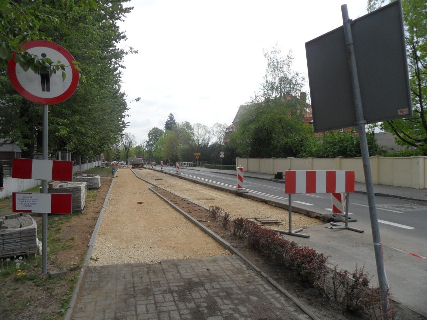 Remont ulicy Byłych Więzniów Politycznych w Rybniku