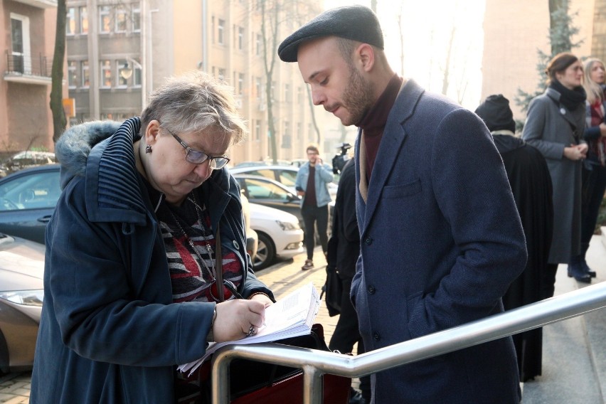 Sprawa górek czechowskich w sądzie. Miejskich aktywistów wspiera Jan Śpiewak 