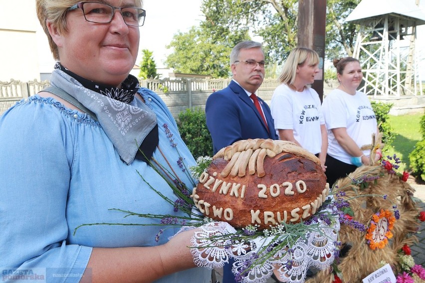 Dożynki gminno-parafialne 2020 w Kruszynie, w gminie...