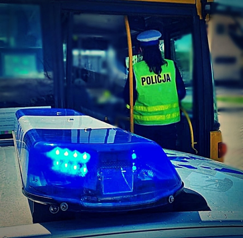 Policjanci kontrolowali autobusy. Zobacz, ile wykroczeń ujawnili