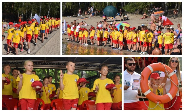 Pleszew. Klub Małego i Młodego Ratownika. Młodzi ratownicy złożyli przysięgę i przeszli chrzest bojowy!