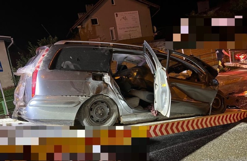 Sprawca wypadku na ulicy Waryńskiego w Bielawie miał 1,1 promila i brak prawa jazdy
