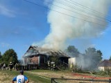 Spłonął drewniany dom w powiecie zamojskim. Straty wyniosły 150 tys. zł